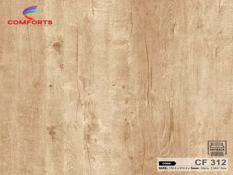 Sàn nhựa Vinyl Comforts CF 312