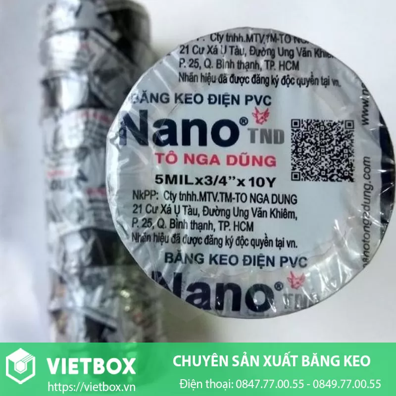 Băng Keo Điện Tô Nga Dũng 10 Yard