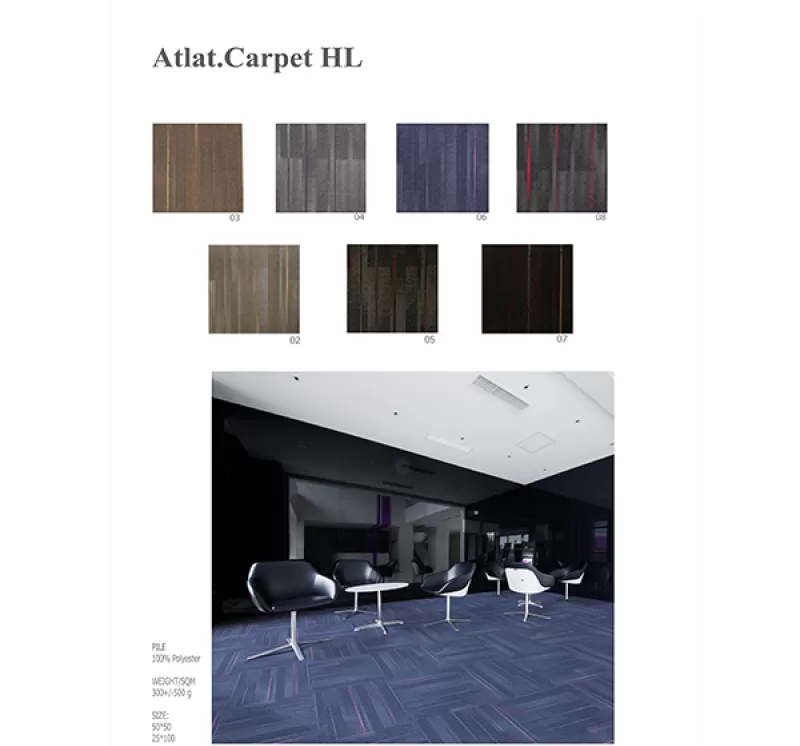 THẢM VĂN PHÒNG ATLAT CAO CẤP