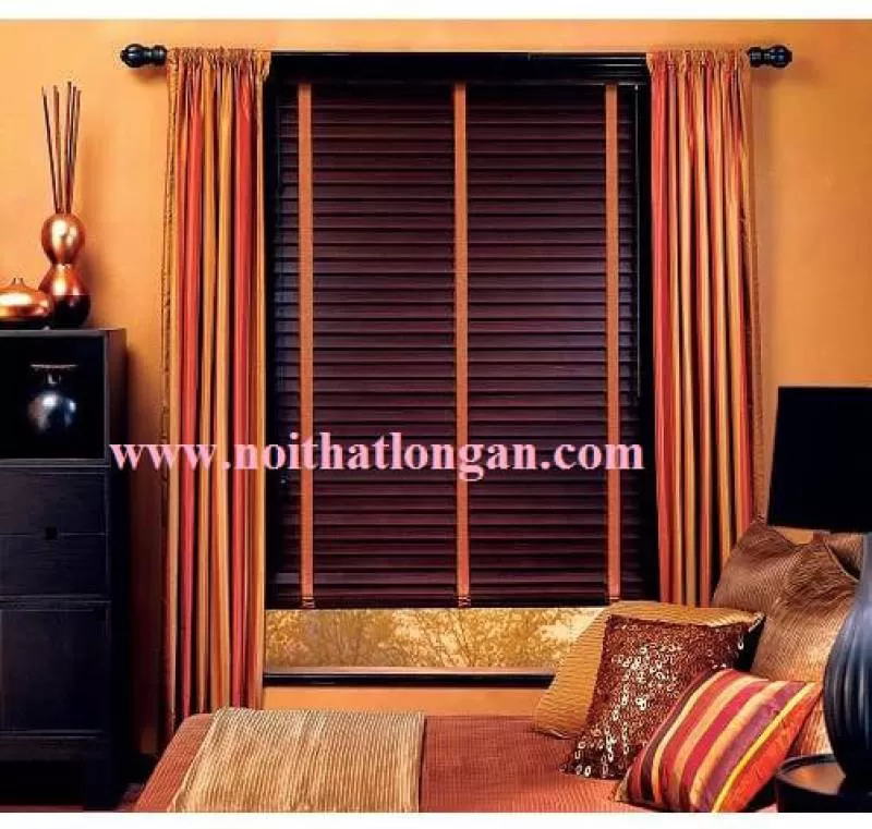 Rèm sáo gỗ STW-004-25mm