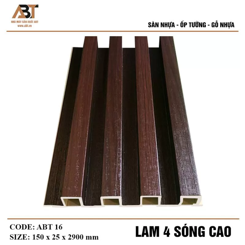 Lam 4 sóng ABT 016 - có phim (150*25*2900mm)