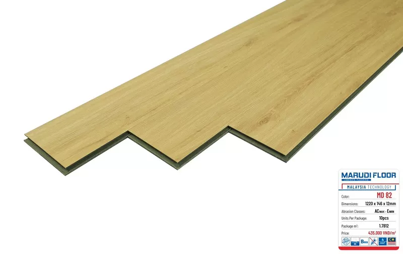 Sàn Gỗ Marudi 12mm - MD82 - Sàn gỗ 247 Thế Giới Sàn