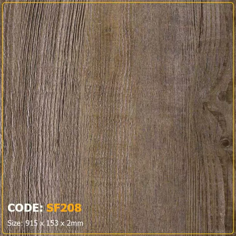 Sàn Nhựa Tự Dán 1.8mm mã 208