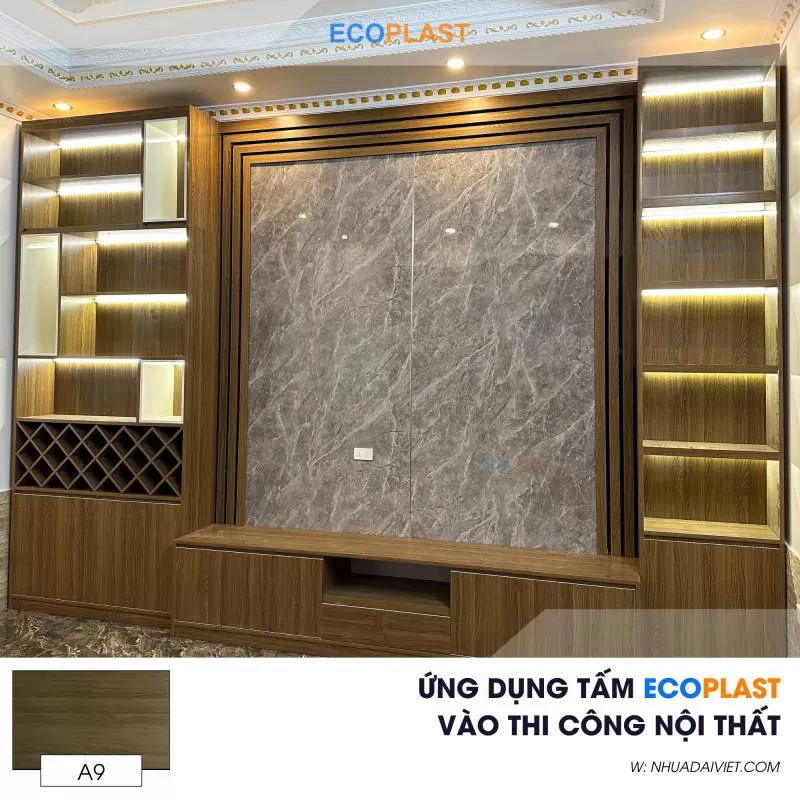 Kệ Tivi Nhựa Ecoplast – TIDV15