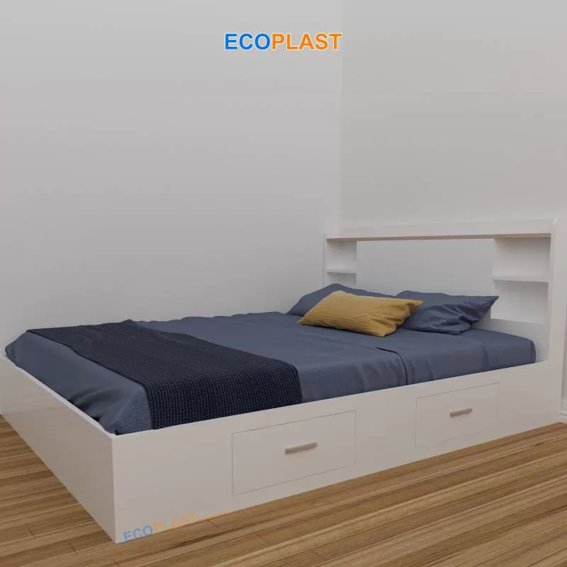 Giường Nhựa Ecoplast – GDV010