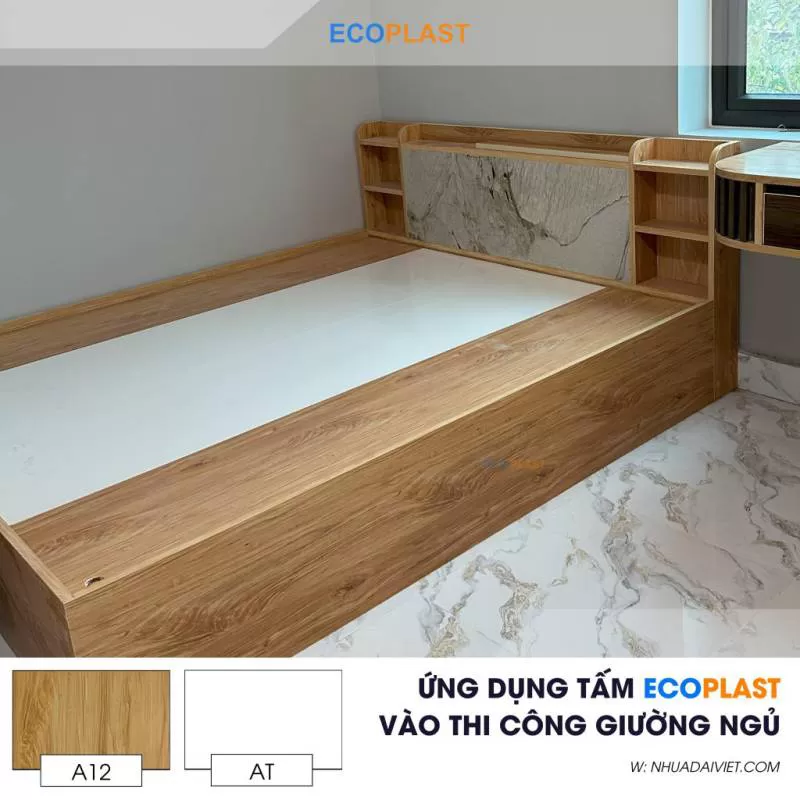 Giường Nhựa Ecoplast – GDV011