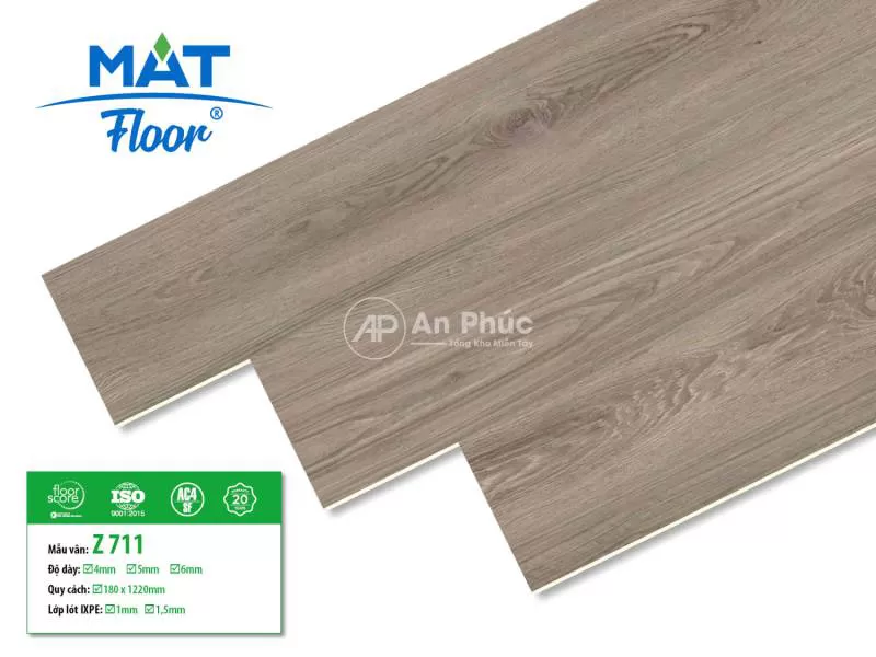 Sàn nhựa nguyên sinh - Z711