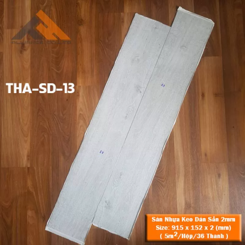Sàn nhựa keo dán 2mm – THA-SD-13