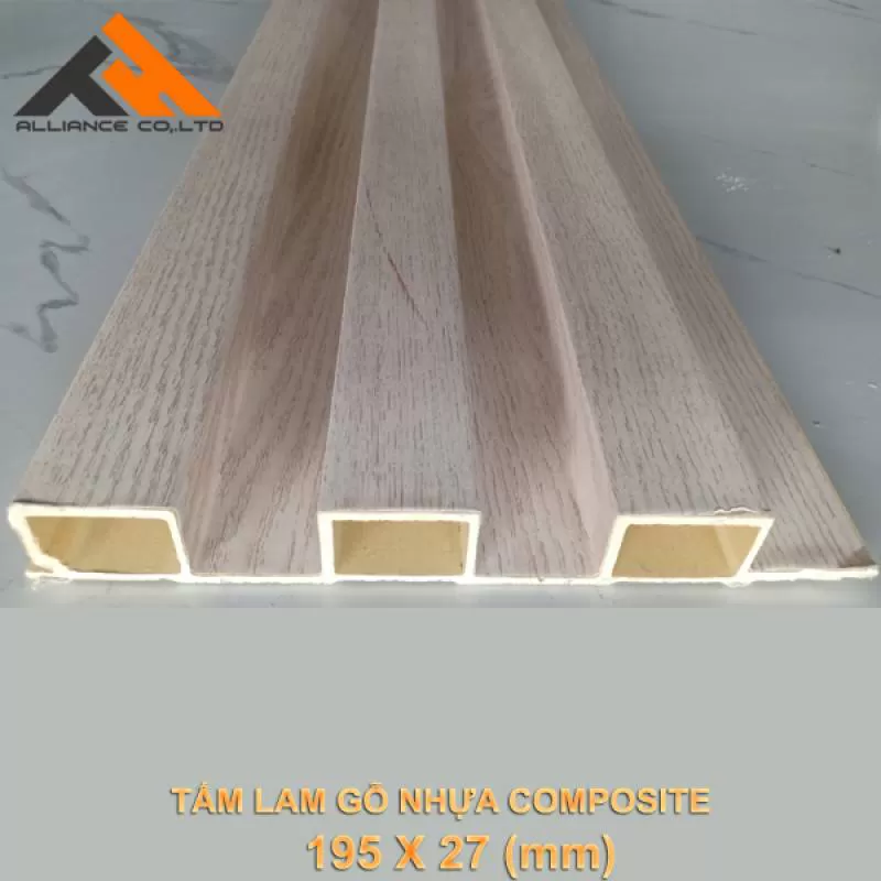 Lam Gỗ Nhựa Composite (195x27x01)