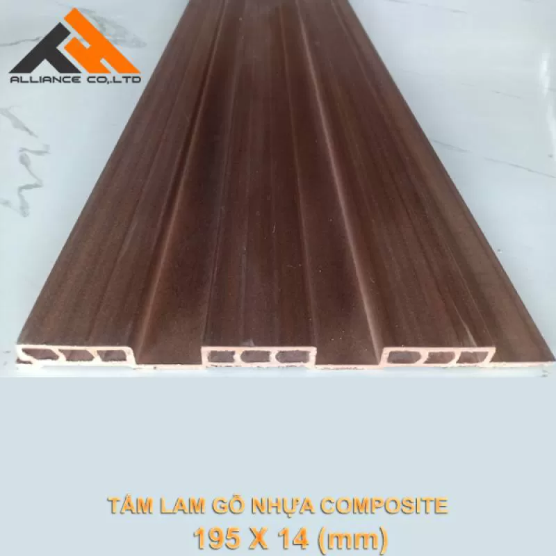 Lam Gỗ Nhựa Composite (195x14x05)