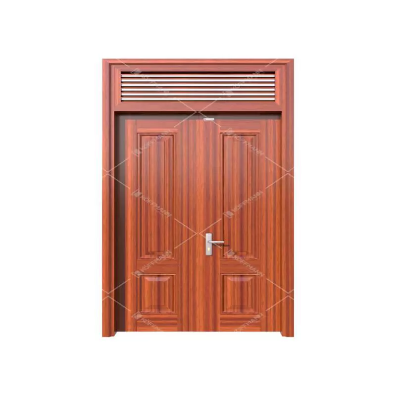 Cửa thép vân gỗ KG-22CS2-1NC - Giải pháp cho nhà đẹp