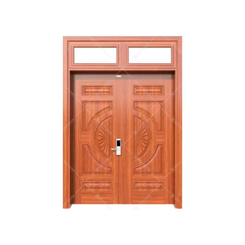 Cửa thép vân gỗ KG-2201H01H-2TK - Giải pháp cho nhà đẹp