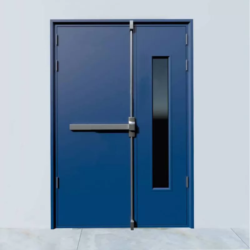 Cửa thép chống cháy mẹ bồng con Lak House