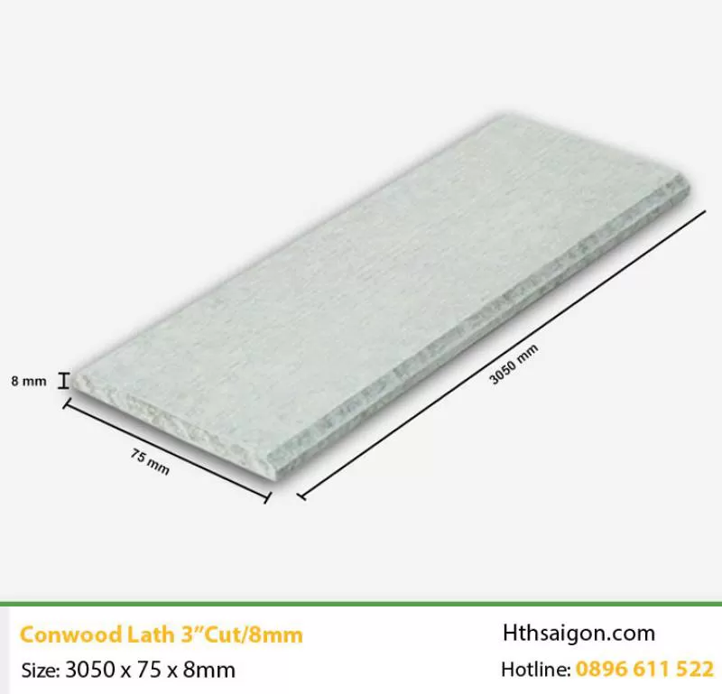 Conwood Lath 3”cut/11mm 