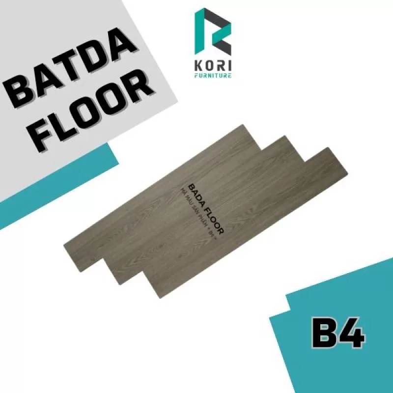 Sàn Nhựa Batda Floor B4 - Báo giá sàn nhựa giá rẻ tại Hà Nội