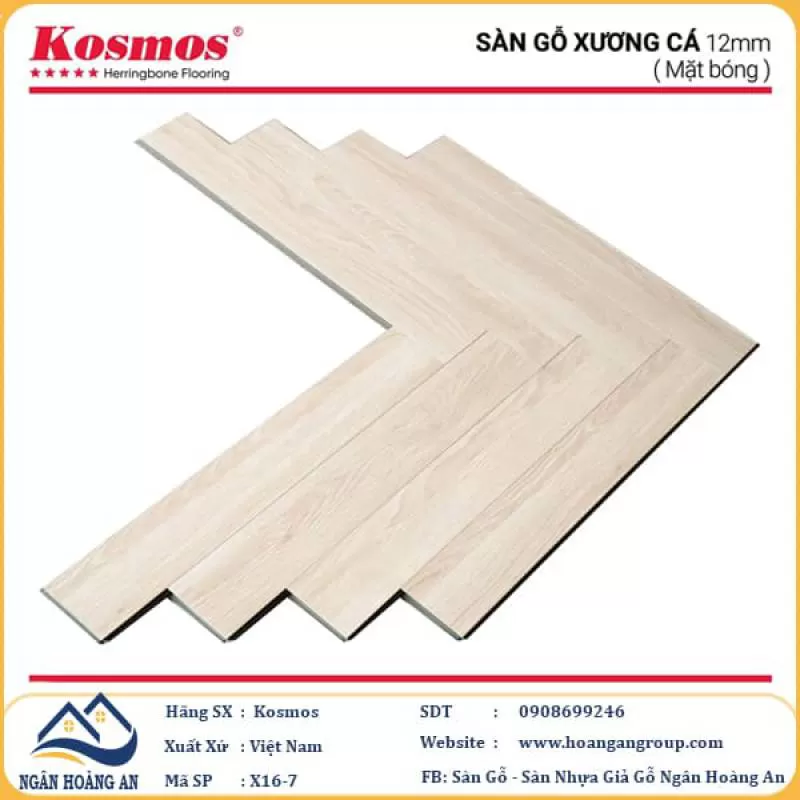Kho Sàn Gỗ Xương Cá Giá Rẻ X16-7 Tại Quận 1, Quận 2, Quận 3 TPHCM