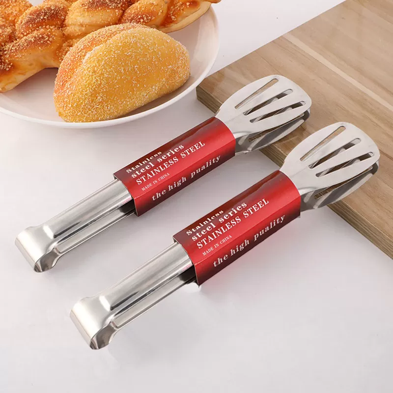 Kẹp gắp bánh Inox loại Lớn 28cm cao cấp, kẹp thực phẩm giá tốt 