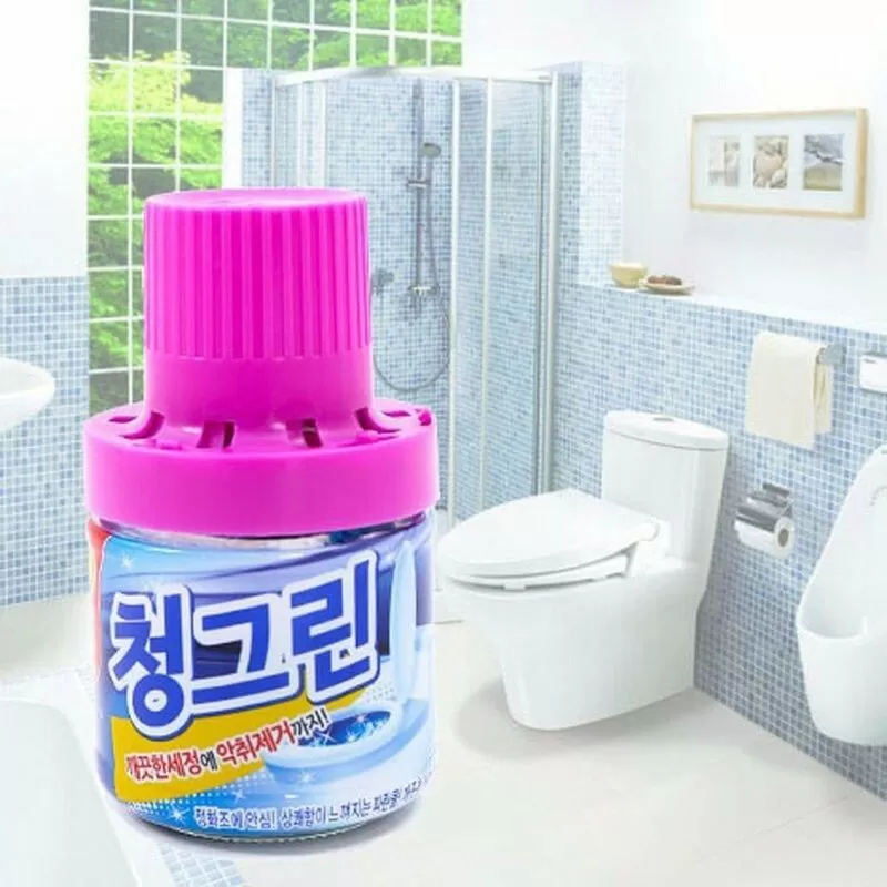 Chai Thả Bồn Cầu Hàn Quốc, Chai Vệ Sinh Toilet Khử Mùi Diệt Khuẩn Cao Cấp