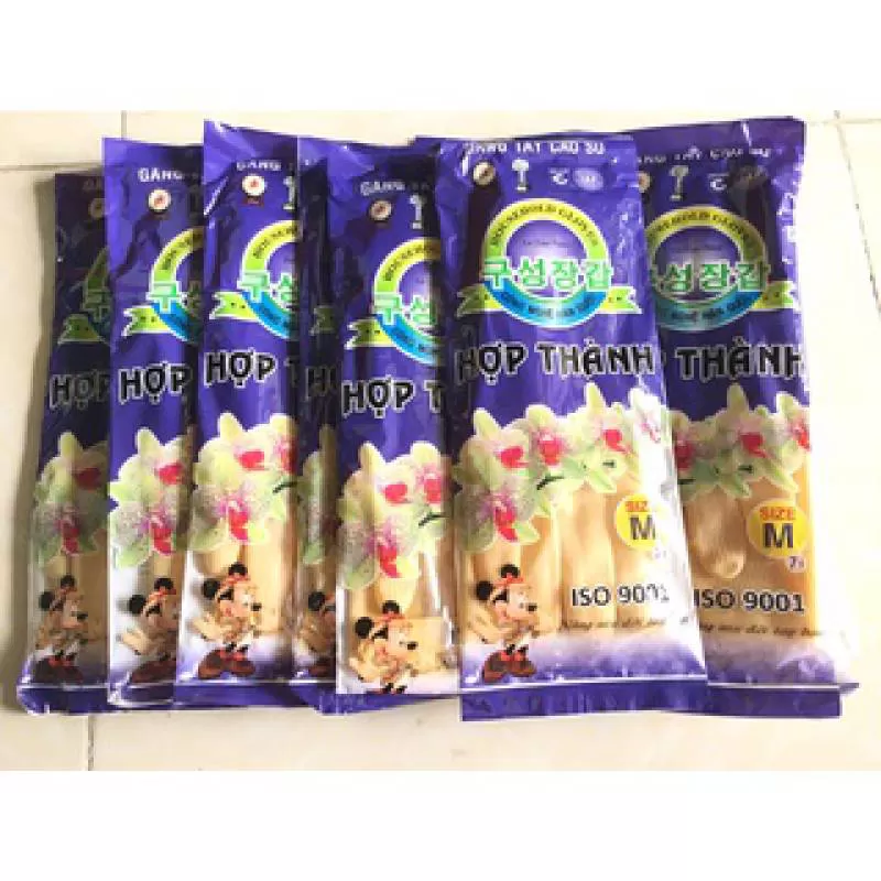 Găng Tay Cao Su Hợp Thành Ngắn (27cm) - Nhà phân phối hàng tiêu dùng Trường Hưng