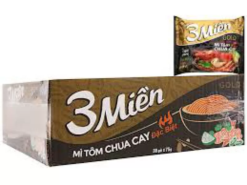 Giá Mì 3 Miền Gold Chua Cay - Nhà phân phối hàng tiêu dùng Trường Hưng