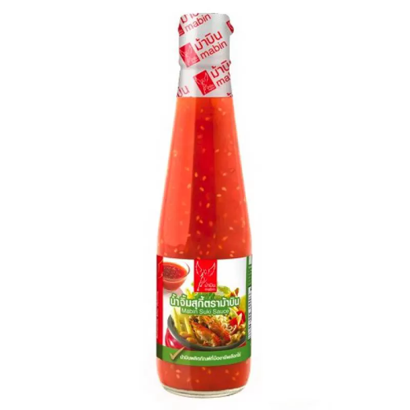 Tương Chấm Lẩu Thái, Thịt Nướng, Salad Mabin Suki Sauce 340g Thái Lan 