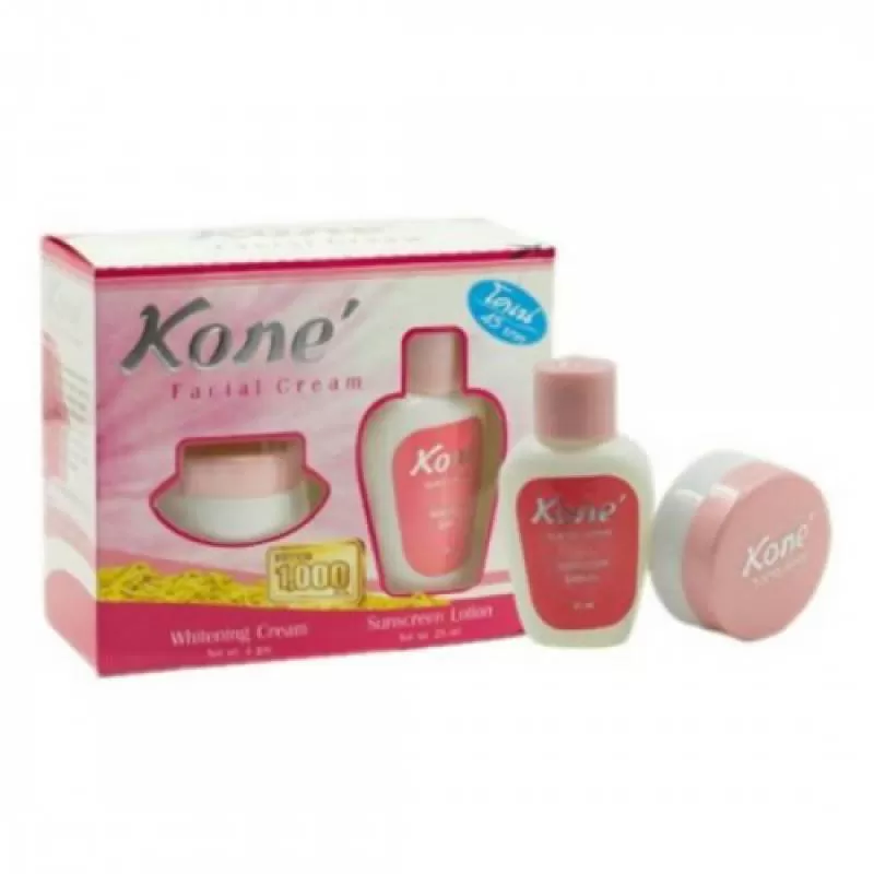 Bộ Kem Trắng Da Chống Nắng Trị Nám Kone Facial Cream Thái Lan 