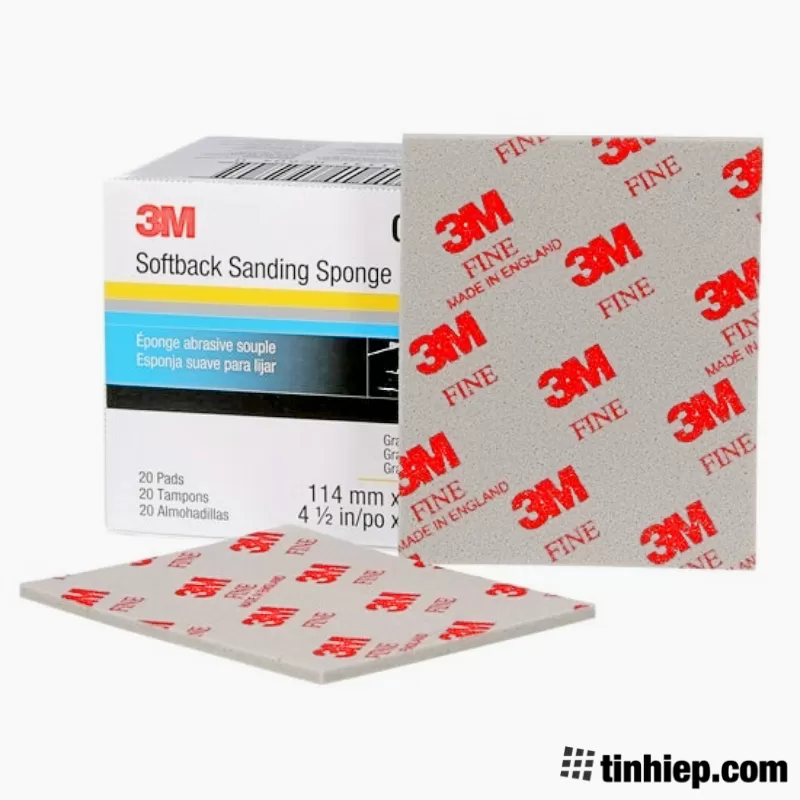 Nhám xốp 1 mặt 3M 02604 Fine #320/400