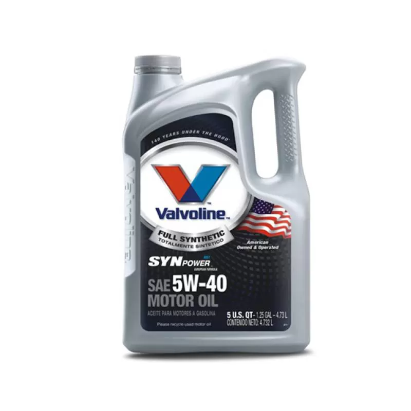 VALVOLINE SYNPOWER API SN PLUS