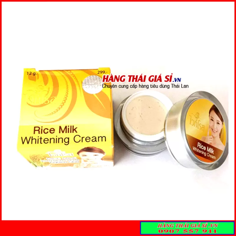 Kem dưỡng trắng da mặt Rice Milk 