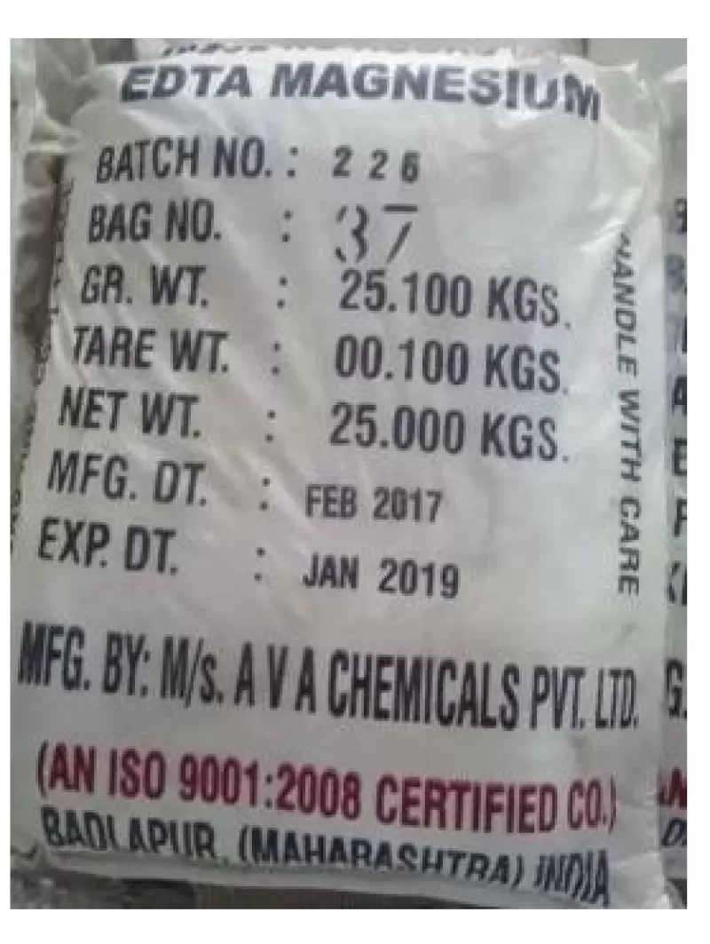EDTA Mg 6