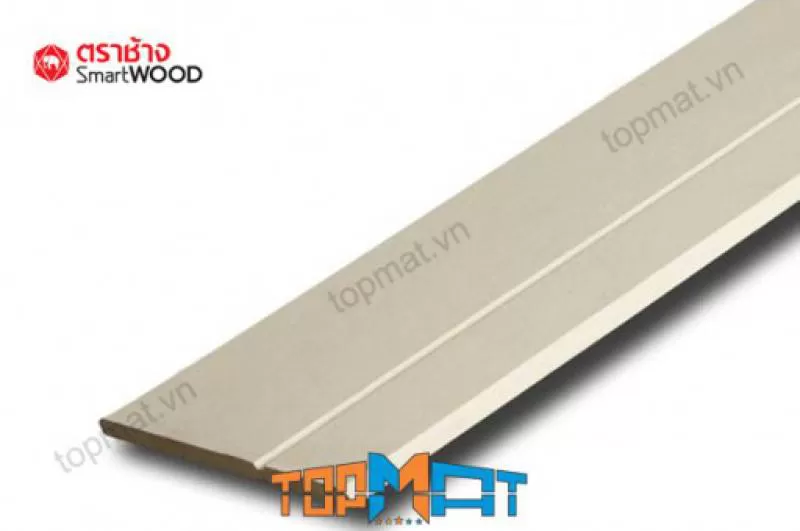Thanh xi măng giả gỗ smartwood ốp tường 