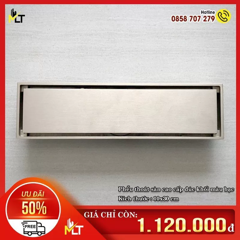 Phễu thoát sàn hình chữ nhật