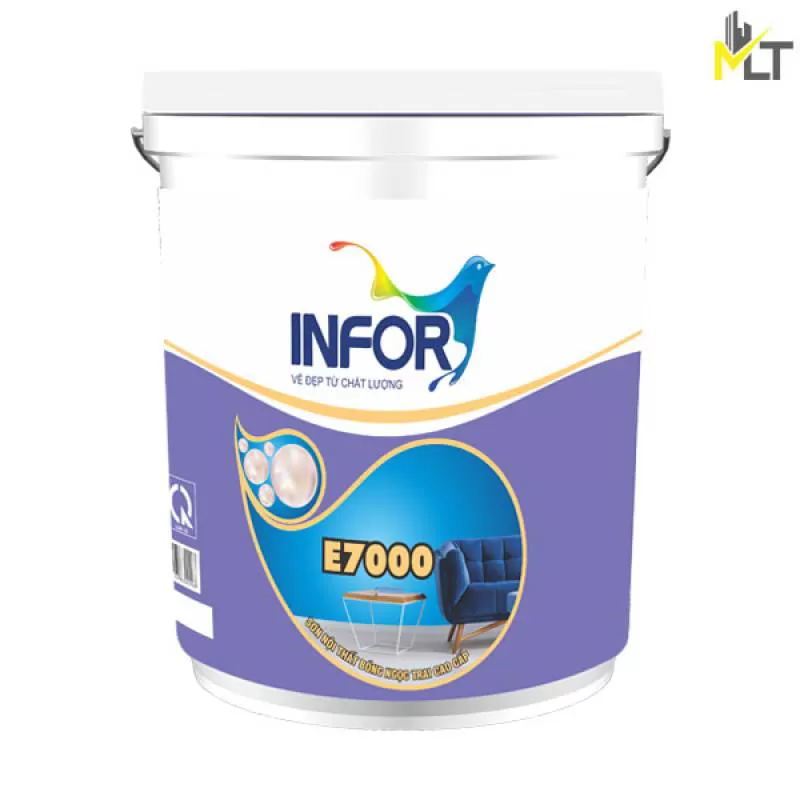 Sơn Infor nội thất bóng ngọc trai cao cấp E7000