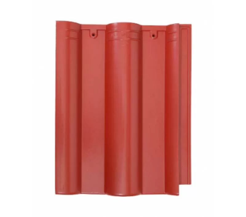 Ngói màu Nhật Bản Nakamura-HP N07 màu đỏ sóng nhỏ 2019