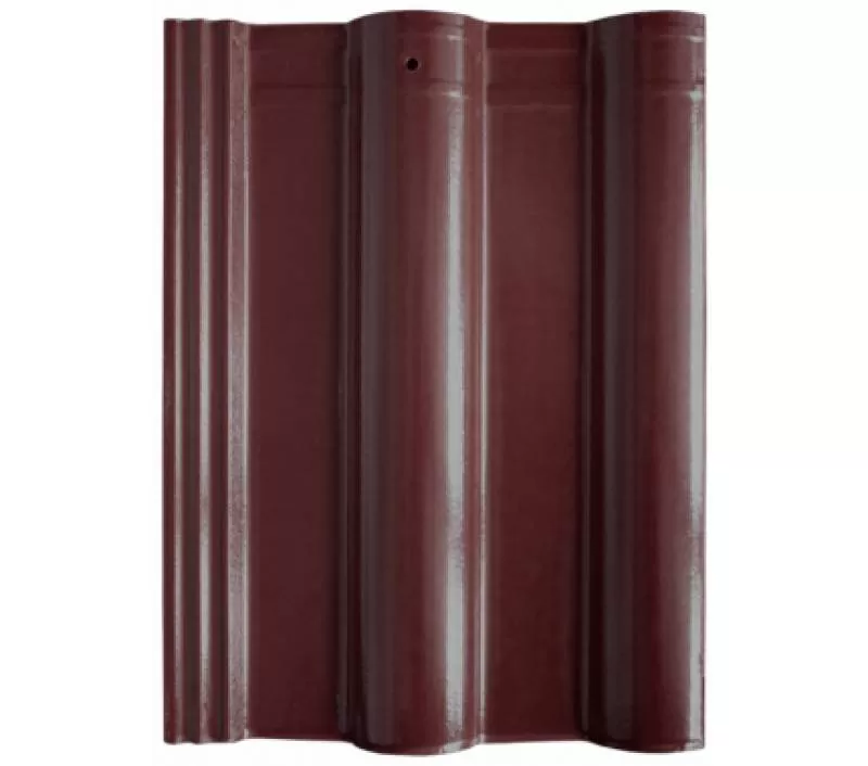 Ngói tráng men Hera Prime màu đỏ mận 115- giảm 10% thị trường Miền Nam