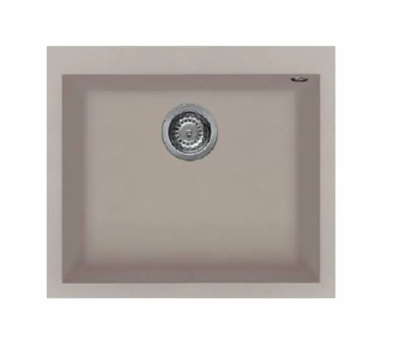 Chậu rửa Malloca 1 hộc Tortora K-10543, Chậu Đá, Kt: 570 x 500 mm 