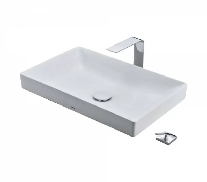 Chậu rửa Lavabo Toto LT4715G17, vành siêu mỏng, 500×380×70mm 