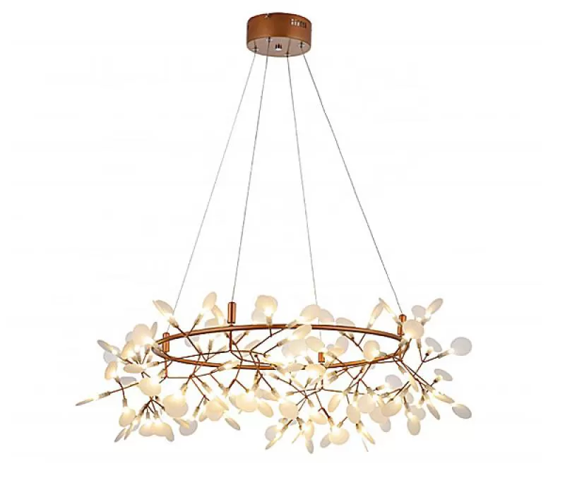 Đèn thả chùm Verona T6868A, 108 - 135 - 162 lá 