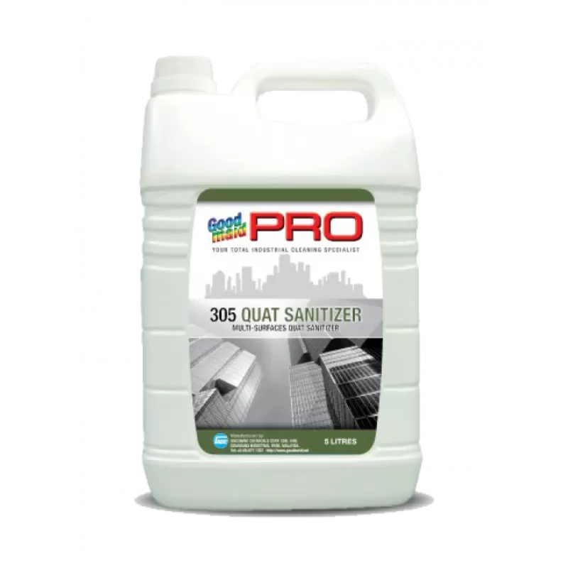 GMP 305 QUAT SANITIZER 5 lit 