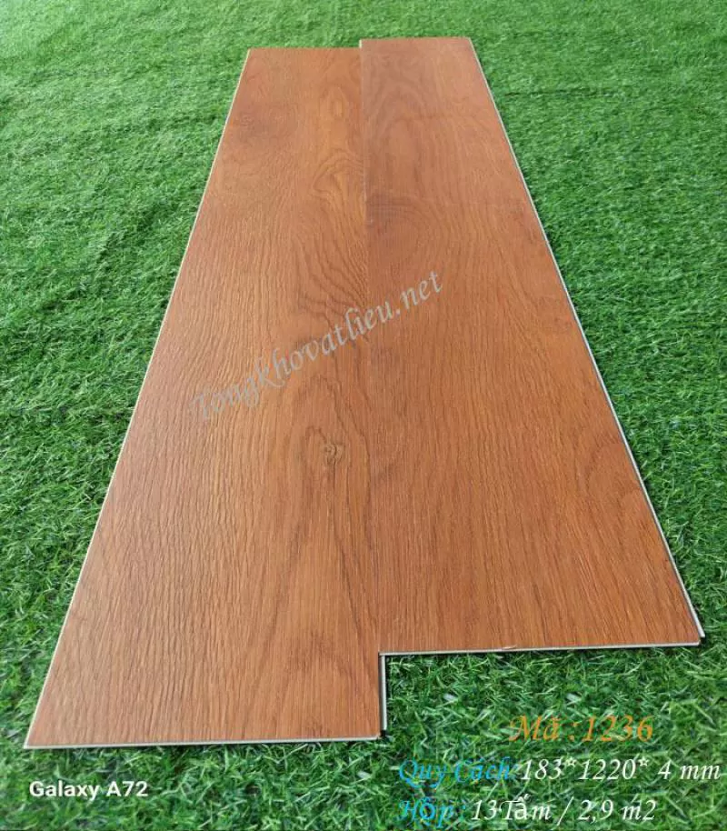 Sàn Nhựa Hèm Khóa Mã 1236 – 183*4*1220 MM Siêu Đẹp
