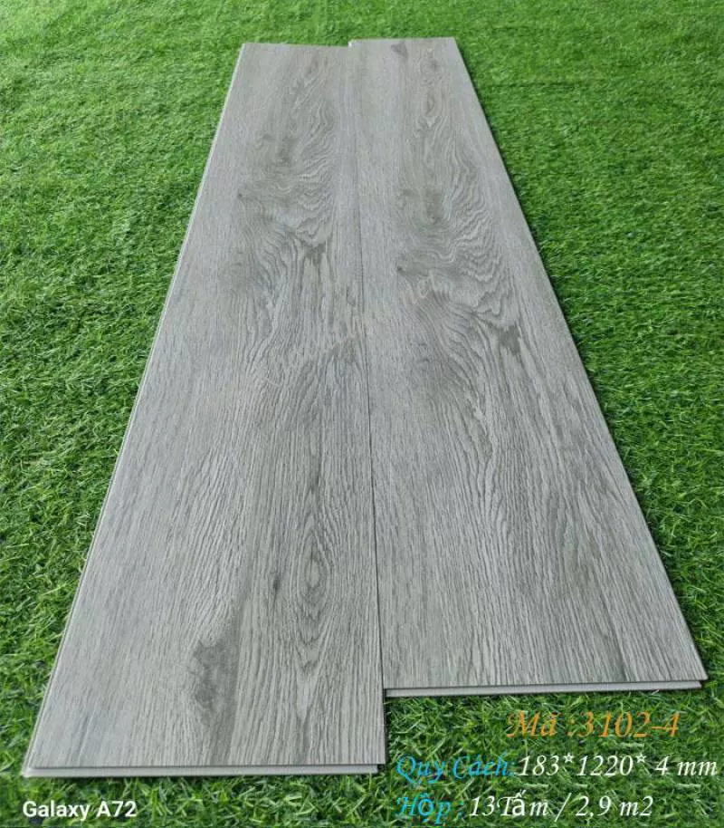 Sàn Nhựa Hèm Khóa Mã 3102 – 183*4*1220 MM Siêu Đẹp 