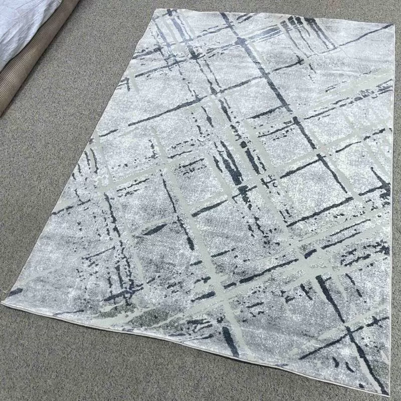 Thảm trang trí hình ô vuông TQ E 4278