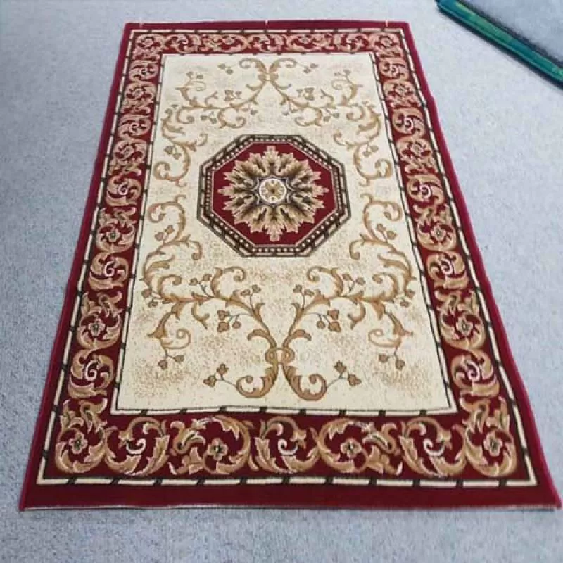 Thảm Trang trí Bông Vuông FG 5336 Red