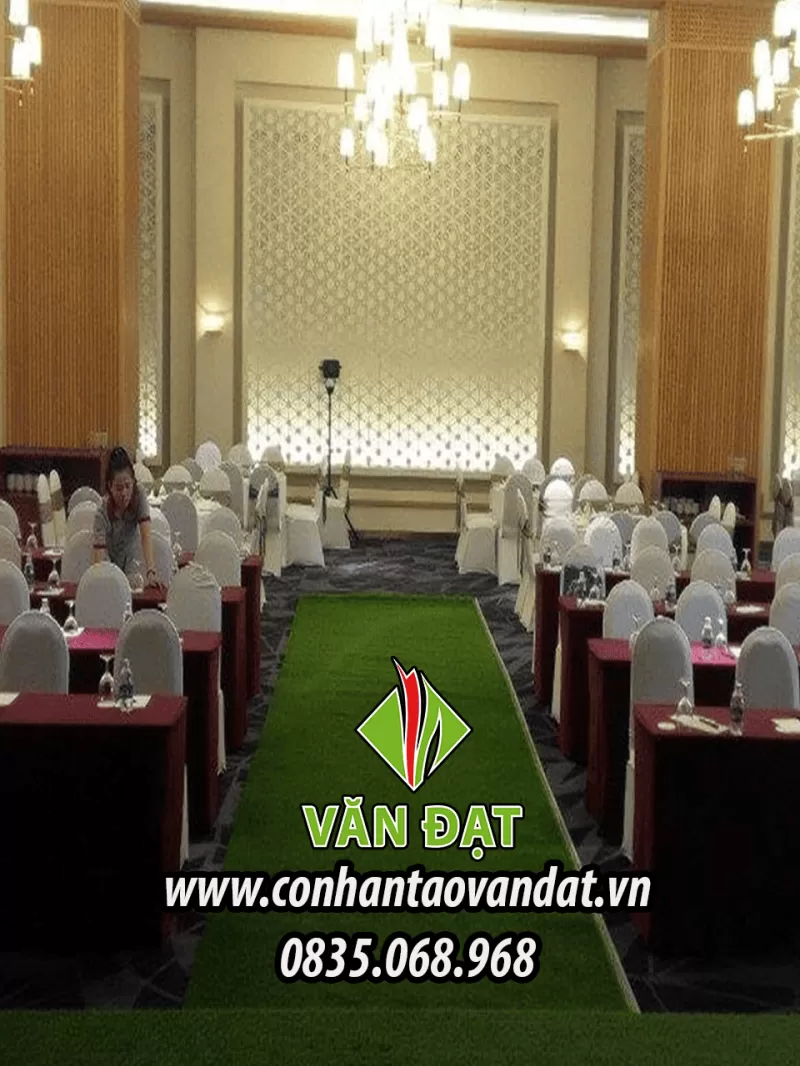 Cỏ nhân tạo trải sự kiện