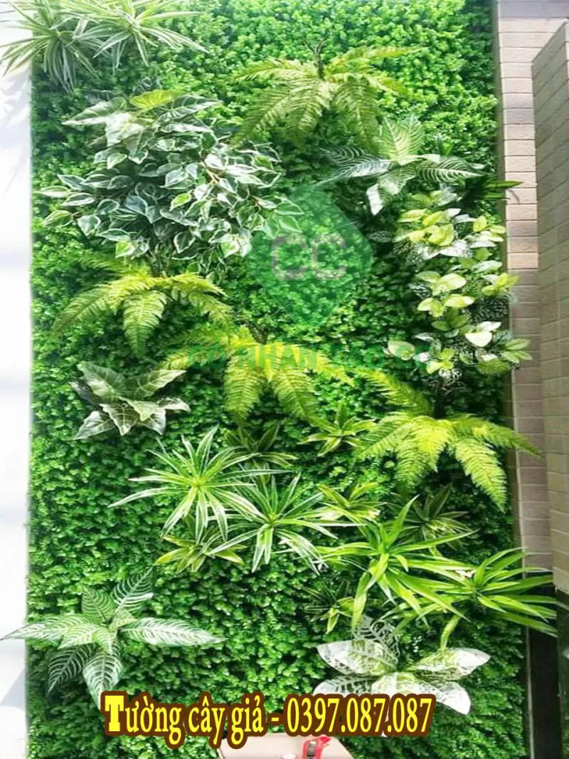 TƯỜNG CÂY GIẢ GIÁ RẺ
