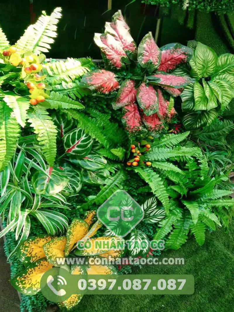 Cây giả trang trí CC