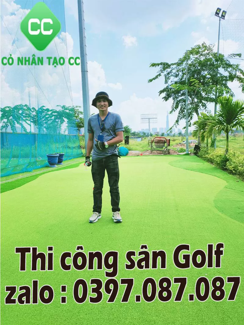 THIẾT KẾ SÂN GOLF MINI