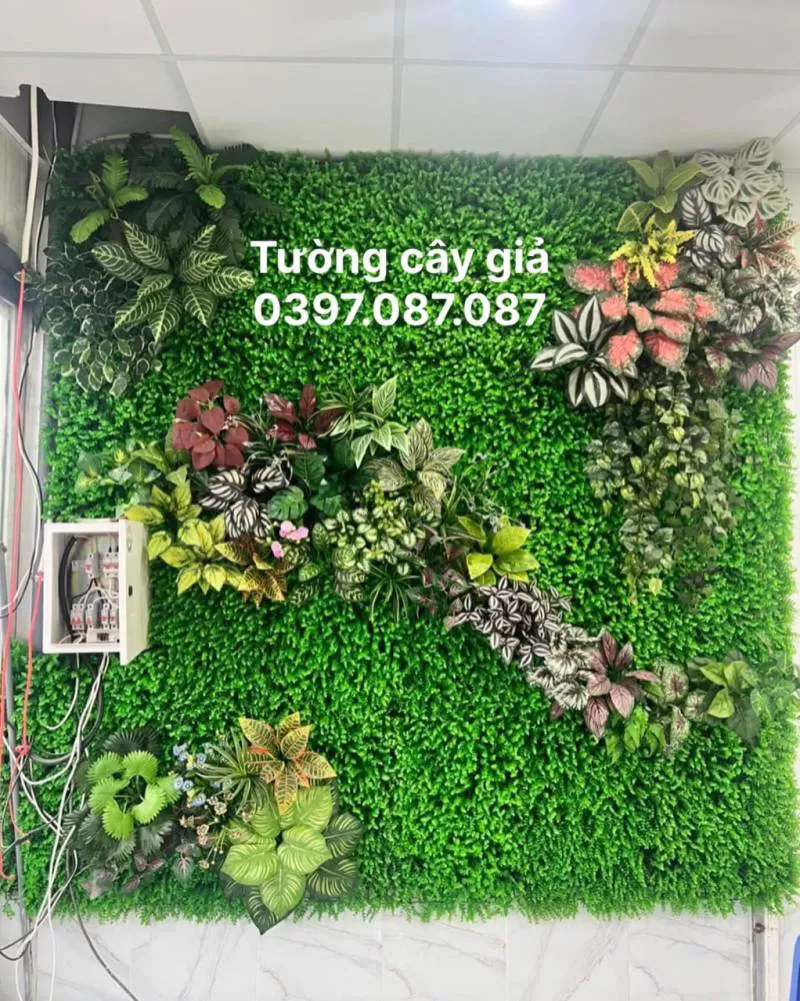 Tổng hợp những mẫu tường cây giả đẹp nhất 2022