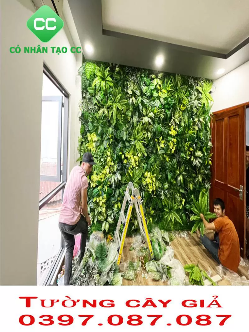Tường cây giả Gò Vấp Hồ Chí Minh