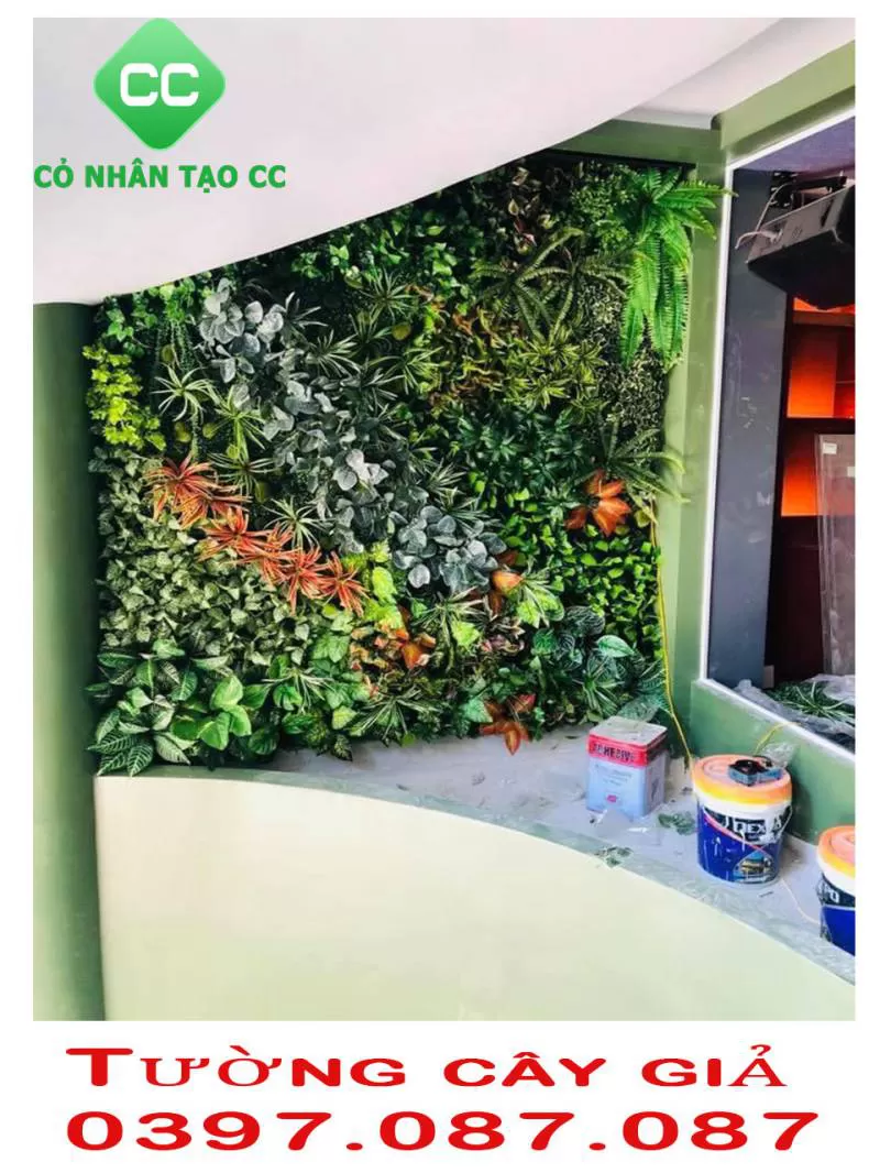 Tường cây giả Quận 5 Hồ Chí Minh
